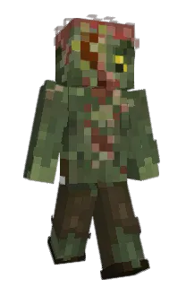 Front of Flitg's skin