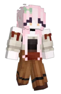 Front of KokoKreme's skin