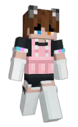 Slim Minecraft skin