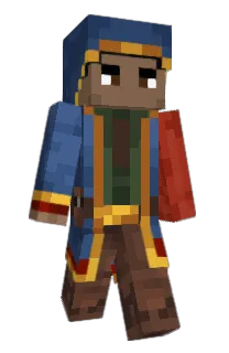 Front of Crvtbn's skin