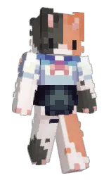 logan and dawn pink Minecraft skin — Slim model — first worn by LynnYae