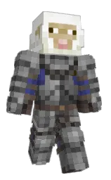 Saden's Minecraft skin wearing the MineCon 2012 cape