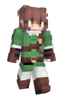 Front of smetanic's skin