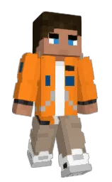 pumpkin and ecstasy Minecraft skin — Slim model — first worn by Narval056