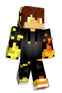 95BLACKFIRE95 Minecraft avatar full body
