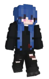 Slim Minecraft skin