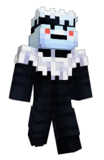 Front of coldified's skin
