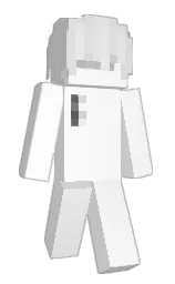 white and mercury Minecraft skin — Classic model