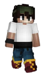 AcidPhantasm's Minecraft skin wearing the Migrator cape