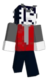 blue charcoal and scarpa flow Minecraft skin — Classic model — first worn by Gamerboy1215