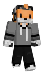 RaHamien's Minecraft skin wearing the Migrator cape