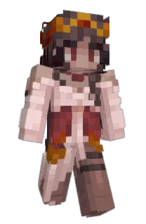 Front of Alyeetison's skin