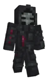 Riktori's Minecraft skin wearing the Migrator cape