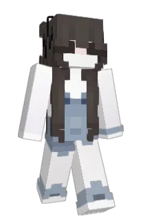 Front of Maziaga's skin