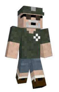 Front of Minecraft skin