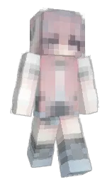 white and botticelli Minecraft skin — Slim model