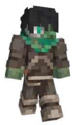 taupe and soya bean Minecraft skin — Classic model — first worn by SLM_Zargon