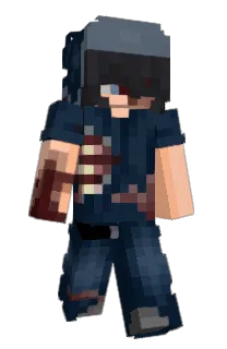Front of Drwng's skin