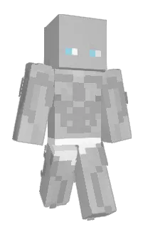 Front of xyQr's skin