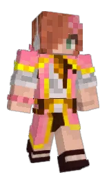 pink salmon and mandys pink Minecraft skin — Classic model