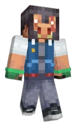 dolphin and calypso Minecraft skin — Classic model — first worn by AdrianoxoXD