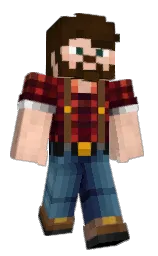 Boldyman's Minecraft skin wearing the Migrator cape