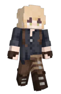 Front of Emelium's skin