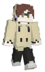 grain brown and akaroa Minecraft skin — Classic model — first worn by ItsValencho