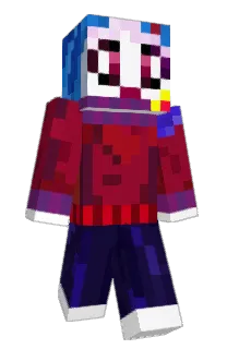 Front of Impermon's skin