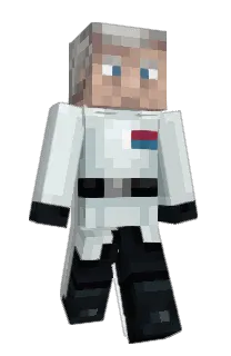 Front of Krennic's skin