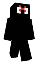 Rxuvo's Minecraft skin wearing the Twisted cape