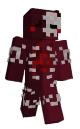 aubergine and maroon oak Minecraft skin — Classic model — first worn by KTOOOOOO