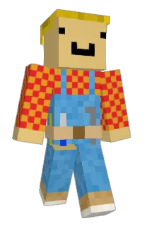 Front of Minecraft skin