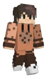 antique brass and bistre Minecraft skin — Classic model