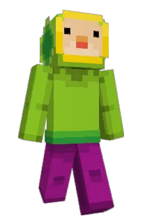 Front of Skunkerr's skin