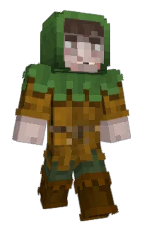 Front of Lytky's skin