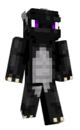 SecondBest_'s Minecraft skin wearing the Menace cape