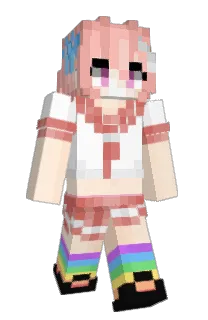 Front of Zapto's skin