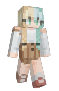 Front of Minecraft skin