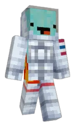 black squeeze and botticelli Minecraft skin — Classic model — first worn by bagelglazed