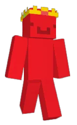 red ribbon and school bus yellow Minecraft skin — Classic model
