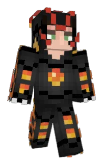Front of Rayquaza's skin