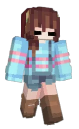 Spiffity's Minecraft skin wearing the Vanilla cape