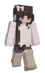 Crowned_LLAMAS's Minecraft skin wearing the Pan cape