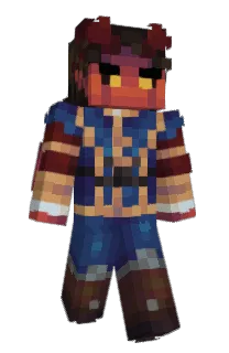 Front of Valsalia's skin