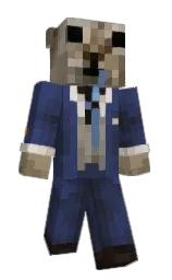rhino and pickled bluewood Minecraft skin — Slim model — first worn by M1Nf0rI