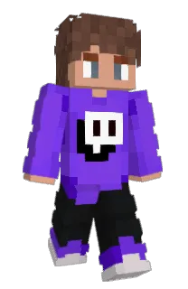 Front of ItsEmit's skin