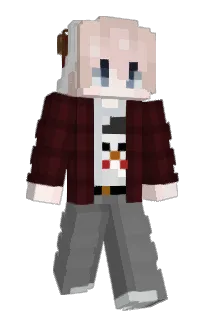 Front of Shaidynn's skin