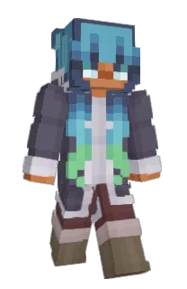 Front of Minecraft skin