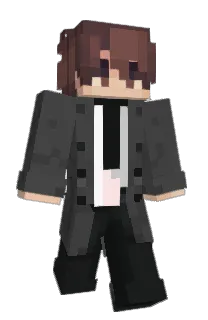 Front of Detalor's skin